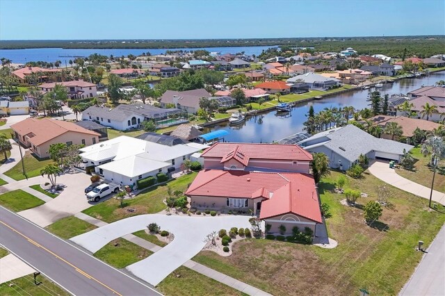 4405 Harbor Blvd, Port Charlotte, FL 33952 - aerial view of residential area featuring a nearby body of water
