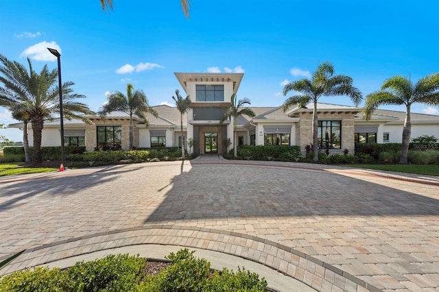 11611 Roseto Ct, Fort Myers, FL 33913 - view of front of house with stucco siding