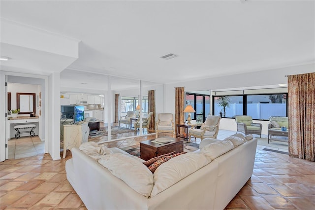 3978 Lemonwood Dr, Sarasota, FL 34232 - living area featuring visible vents