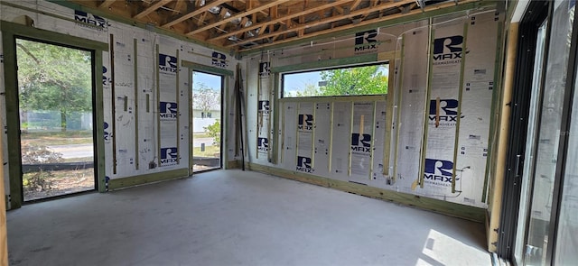 1423 S Shade Ave, Sarasota, FL 34239 - miscellaneous room with concrete floors