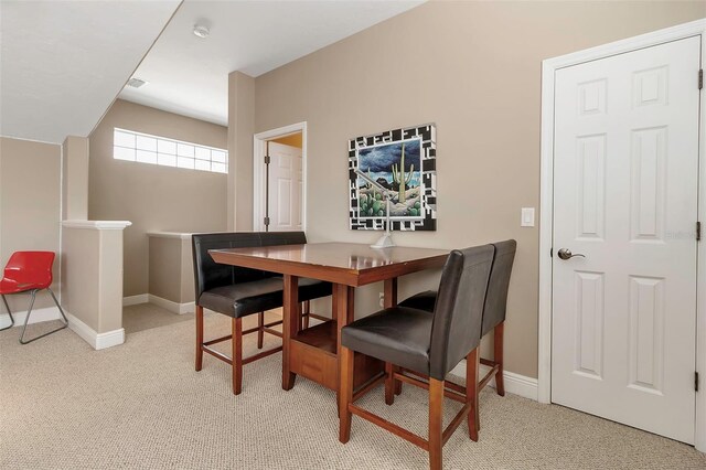 3738 Eagle Hammock Dr, Sarasota, FL 34240 - carpeted dining room featuring baseboards and visible vents