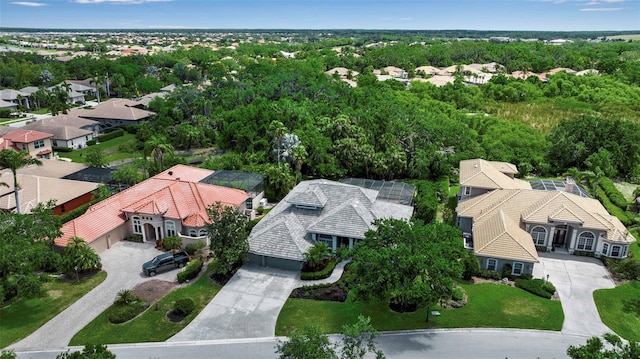 3738 Eagle Hammock Dr, Sarasota, FL 34240 - bird's eye view featuring a residential view