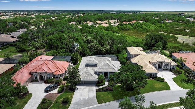 3738 Eagle Hammock Dr, Sarasota, FL 34240 - birds eye view of property featuring a residential view