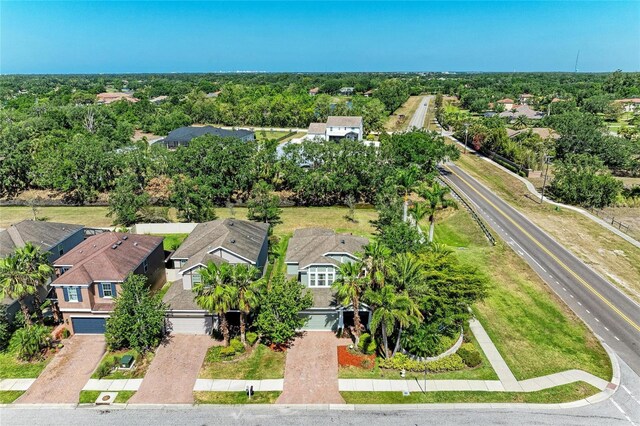 birds eye view of property featuring a residential view