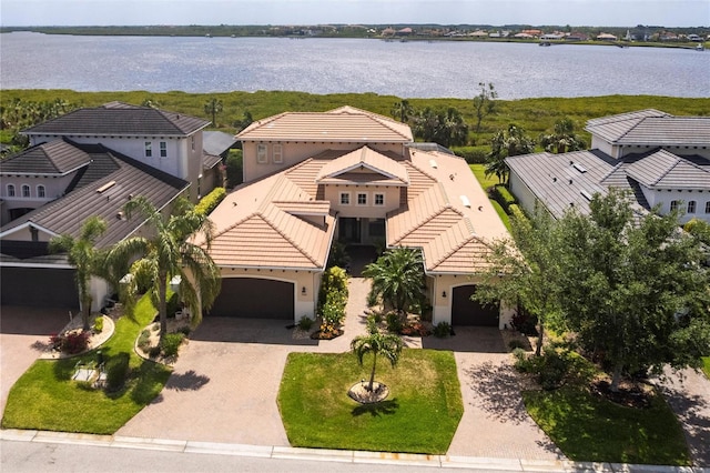 5502 Tidewater Preserve Blvd, Bradenton, FL 34208 - view from above of property with a nearby body of water