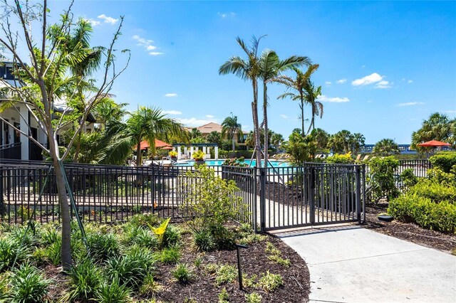 5502 Tidewater Preserve Blvd, Bradenton, FL 34208 - view of gate