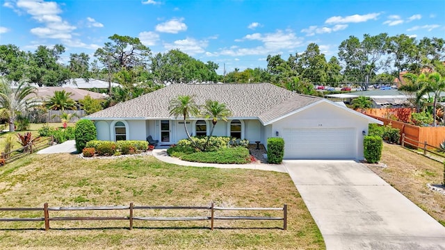 519 Bayview Ave, Osprey, FL 34229 - single story home featuring an attached garage and concrete driveway