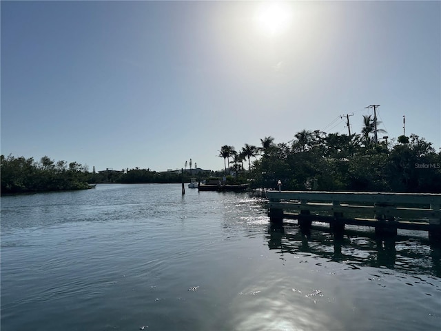 519 Bayview Ave, Osprey, FL 34229 - dock with a water view
