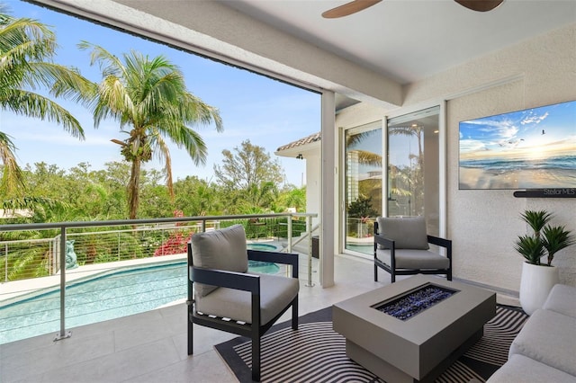 7118 Hawks Harbor Cir, Bradenton, FL 34207 - view of sunroom / solarium