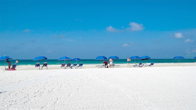 5920 Midnight Pass Rd Unit 406, Sarasota, FL 34242 - water view featuring nearby beach