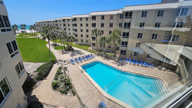 5920 Midnight Pass Rd Unit 406, Sarasota, FL 34242 - view of community pool