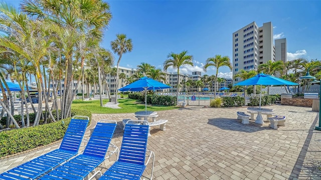 5920 Midnight Pass Rd Unit 406, Sarasota, FL 34242 - view of home's community with a swimming pool