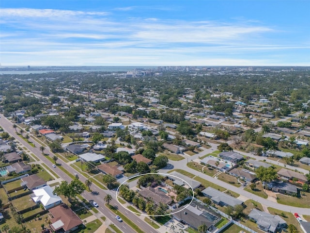 drone / aerial view