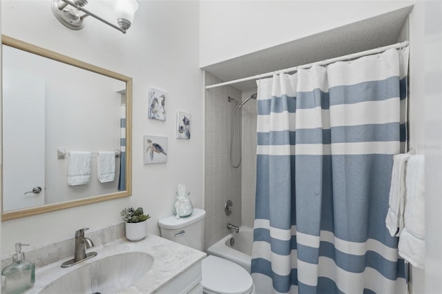 5382 Royal Palm Ave Unit 5382, Sarasota, FL 34234 - full bathroom featuring toilet, vanity, and shower / bath combo