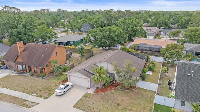 4053 Lancaster Dr, Sarasota, FL 34241 - bird's eye view featuring a residential view