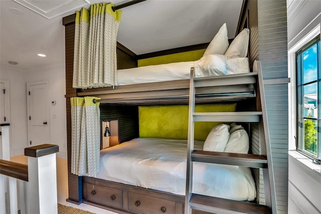 103 Park Ave, Anna Maria, FL 34216 - unfurnished bedroom featuring recessed lighting and multiple windows
