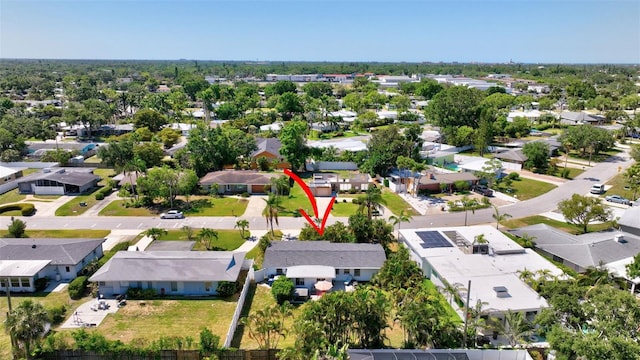 2307 Valencia Dr, Sarasota, FL 34239 - aerial view featuring a residential view