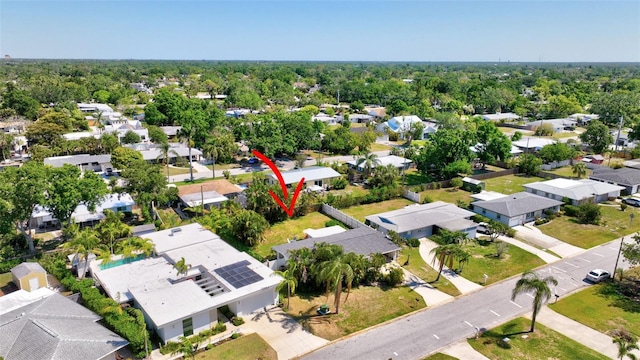 2307 Valencia Dr, Sarasota, FL 34239 - aerial view featuring a residential view
