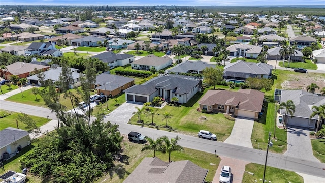 3724 SW 3rd St, Cape Coral, FL 33991 - drone / aerial view with a residential view