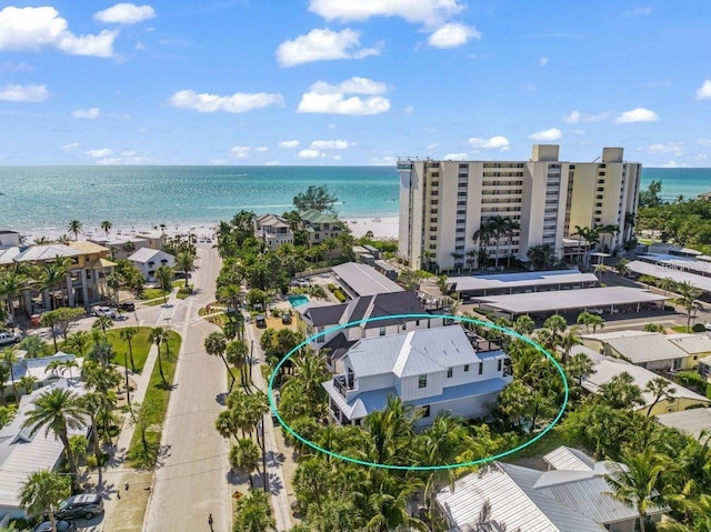 89 Avenida Messina, Sarasota, FL 34242 - bird's eye view featuring a water view