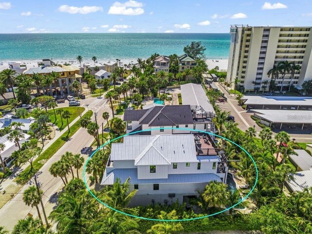 89 Avenida Messina, Sarasota, FL 34242 - bird's eye view with a water view