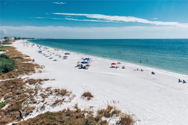 89 Avenida Messina, Sarasota, FL 34242 - water view with a beach view