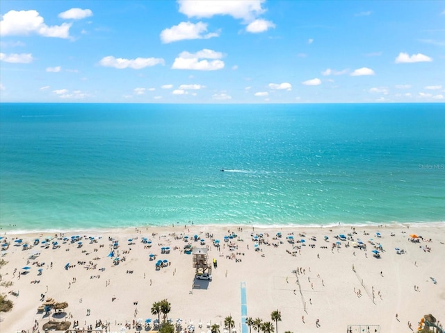 water view with a beach view