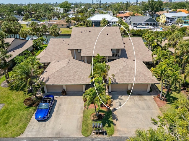 6780 Schooner Bay Cir Unit 6780, Sarasota, FL 34231 - bird's eye view with a residential view