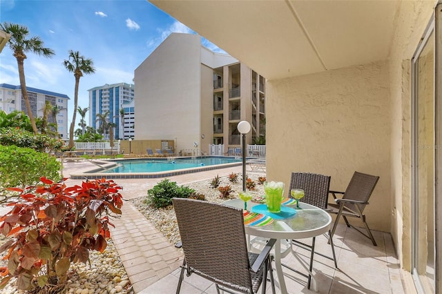 845 Benjamin Franklin Dr Unit 101, Sarasota, FL 34236 - community pool featuring fence and a patio area