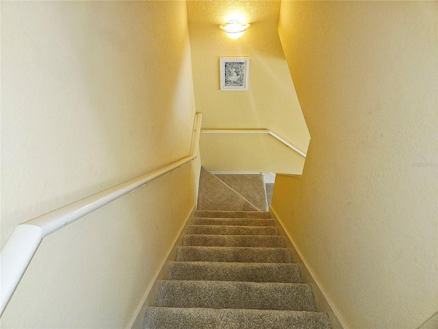 850 S Tamiami Trl Unit 529, Sarasota, FL 34236 - stairs with carpet and baseboards