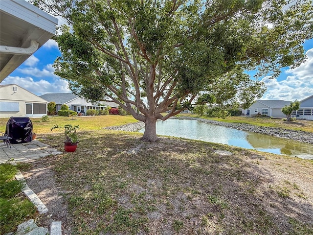 3909 40th St W, Bradenton, FL 34205 - view of yard featuring a water view