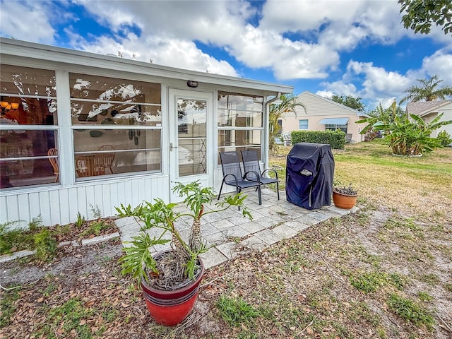 3909 40th St W, Bradenton, FL 34205 - exterior space with a patio