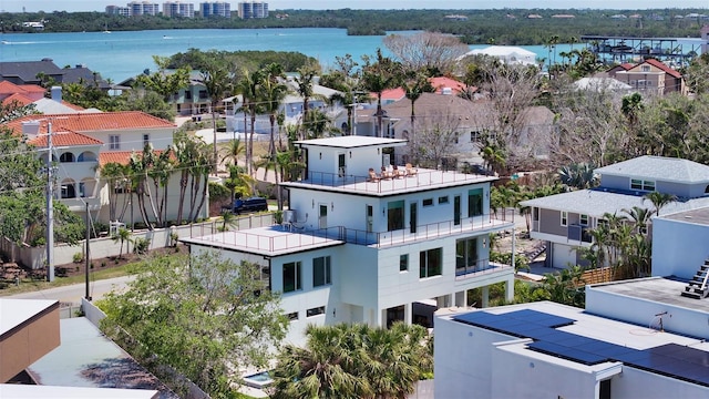 8800 Midnight Pass Rd, Sarasota, FL 34242 - bird's eye view of a nearby body of water