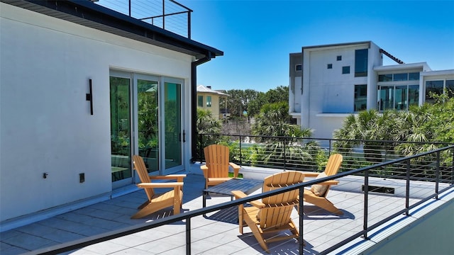 8800 Midnight Pass Rd, Sarasota, FL 34242 - view of wooden deck