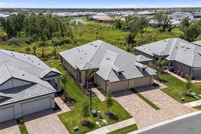 birds eye view of property featuring a residential view