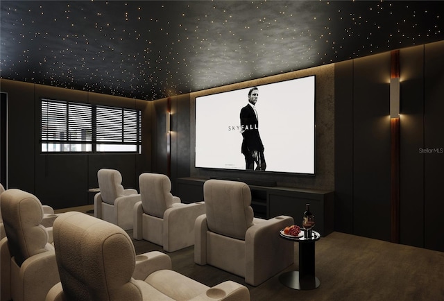 4050 Higel Ave, Sarasota, FL 34242 - view of carpeted home theater room