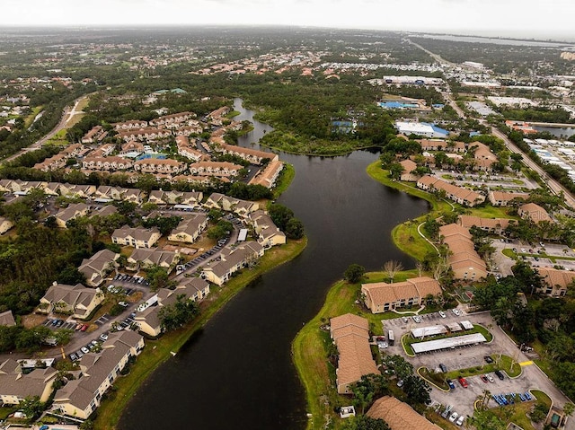 4061 Crockers Lake Blvd Unit 2618, Sarasota, FL 34238 - drone / aerial view with a residential view and a water view