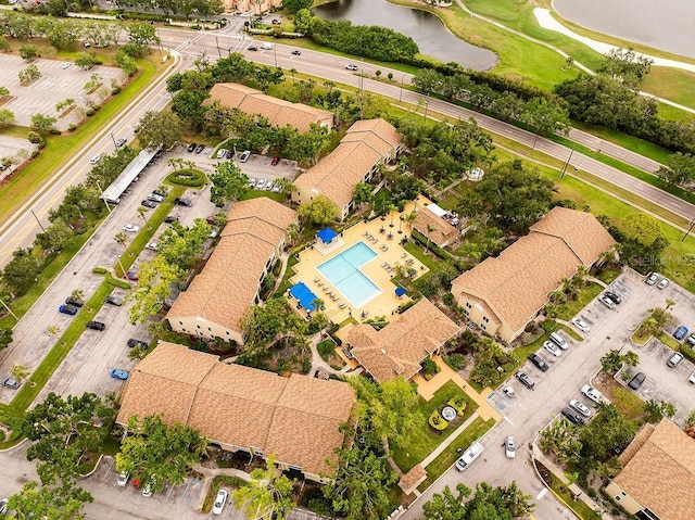 4061 Crockers Lake Blvd Unit 2618, Sarasota, FL 34238 - bird's eye view with a water view