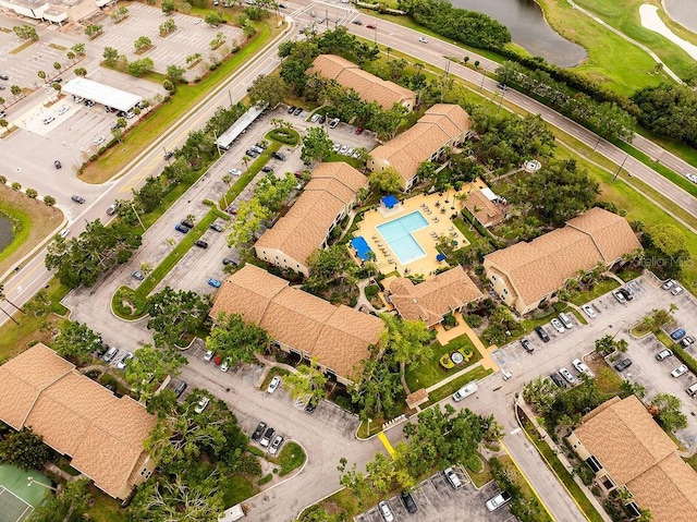 4061 Crockers Lake Blvd Unit 2618, Sarasota, FL 34238 - birds eye view of property with a water view
