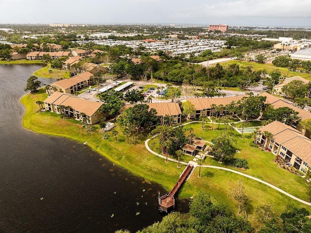 4061 Crockers Lake Blvd Unit 2618, Sarasota, FL 34238 - drone / aerial view with a water view