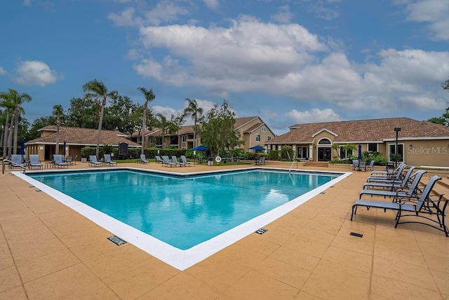 4061 Crockers Lake Blvd Unit 2618, Sarasota, FL 34238 - pool with a patio area