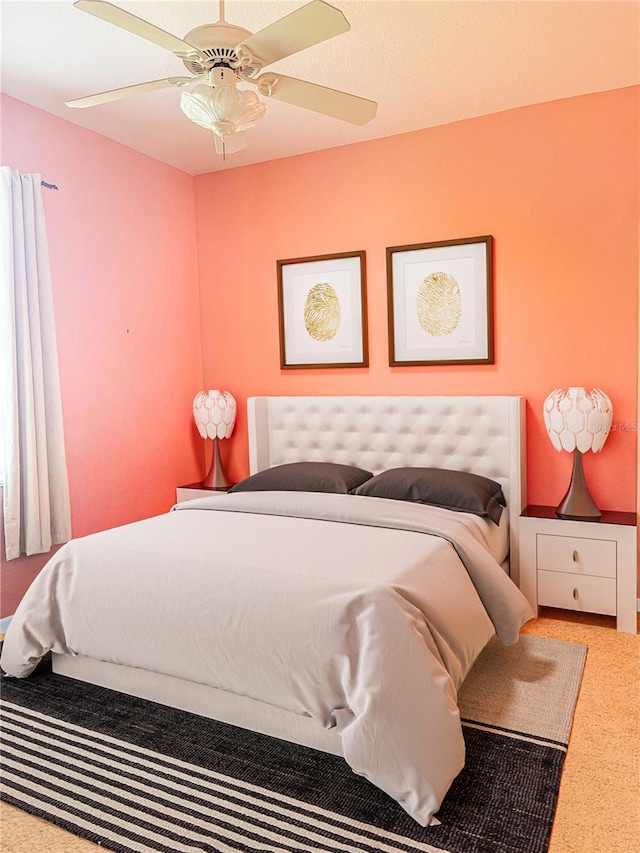2980 Seasons Blvd, Sarasota, FL 34240 - carpeted bedroom featuring ceiling fan