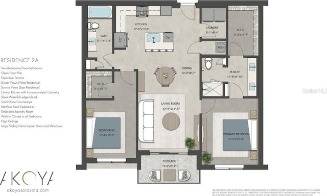 4950 Remington Dr Unit 304, Sarasota, FL 34234 - view of layout