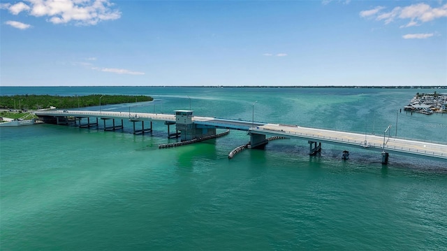 1435 Westway Dr, Sarasota, FL 34236 - dock area with a water view
