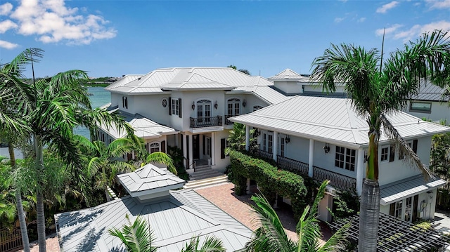 1435 Westway Dr, Sarasota, FL 34236 - view of property featuring a water view