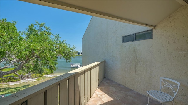 6157 Midnight Pass Rd Unit B42, Sarasota, FL 34242 - balcony featuring a water view