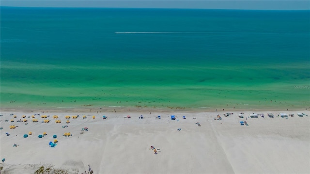 6157 Midnight Pass Rd Unit B42, Sarasota, FL 34242 - water view featuring a beach view