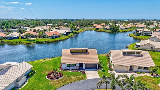 75 Inlets Blvd Unit 75, Nokomis, FL 34275 - drone / aerial view featuring a residential view and a water view