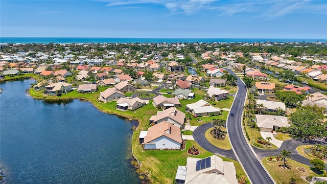75 Inlets Blvd Unit 75, Nokomis, FL 34275 - birds eye view of property with a residential view and a water view