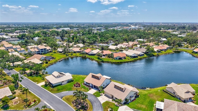 75 Inlets Blvd Unit 75, Nokomis, FL 34275 - bird's eye view with a residential view and a water view